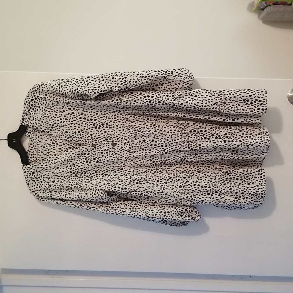 Leopard pattern dress